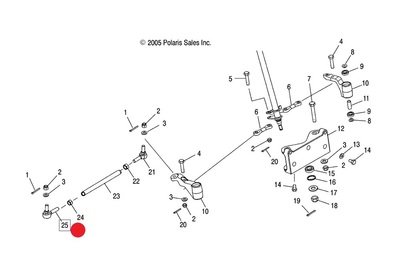 ROD-END,3/8-24,RH